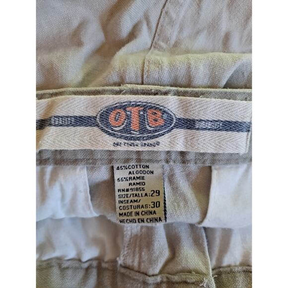 OTB Tactical Convertible Cargo Pants Tan‎ Size 29x30 - Picture 4 of 9